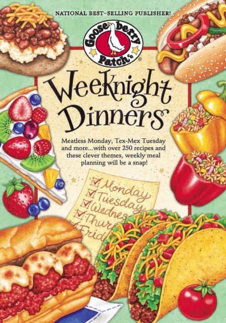 Book Cover for Weeknight Dinners by Gooseberry Patch