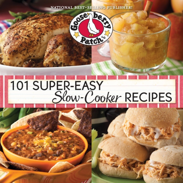 Book Cover for 101 Super Easy Slow-Cooker Recipes Cookbook by Gooseberry Patch