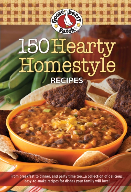 Book Cover for 150 Hearty Homestyle Recipes by Gooseberry Patch