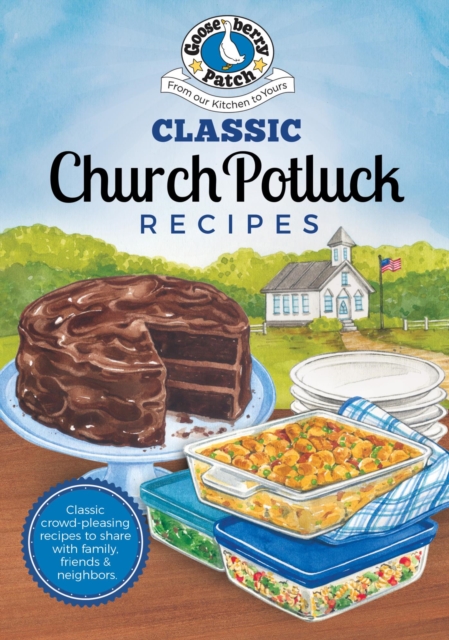 Book Cover for Classic Church Potluck Recipes by Gooseberry Patch