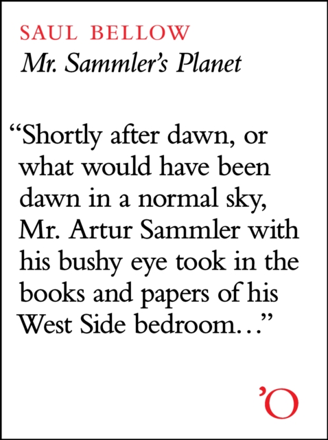 Book Cover for Mr. Sammler's Planet by Saul Bellow