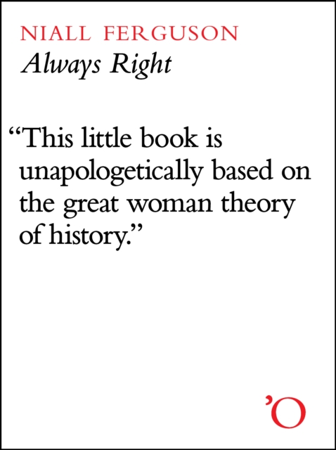 Book Cover for Always Right by Niall Ferguson