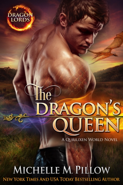 Book Cover for Dragon's Queen by Michelle M. Pillow