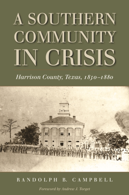 Book Cover for Southern Community in Crisis by Randolph B. Campbell