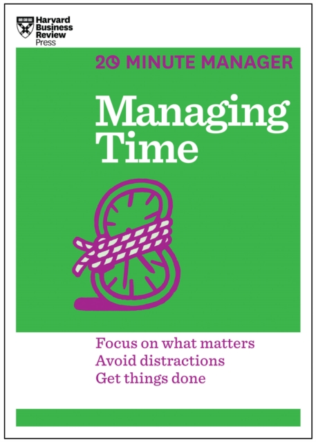 Book Cover for Managing Time (HBR 20-Minute Manager Series) by Harvard Business Review