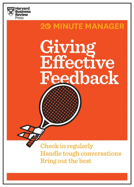 Book Cover for Giving Effective Feedback (HBR 20-Minute Manager Series) by Harvard Business Review