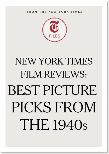 Book Cover for New York Times Film Reviews: Best Picture Picks from the 1940s by The New York Times