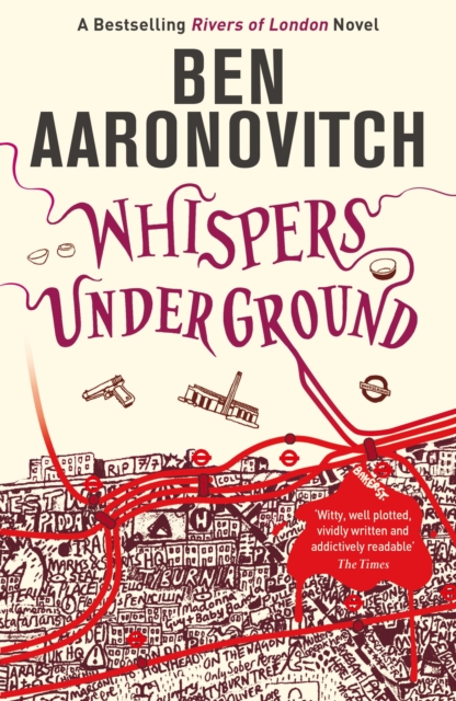 Book Cover for Whispers Underground by Ben Aaronovitch