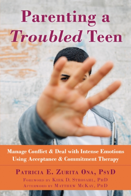 Book Cover for Parenting a Troubled Teen by Patricia E. Zurita Ona