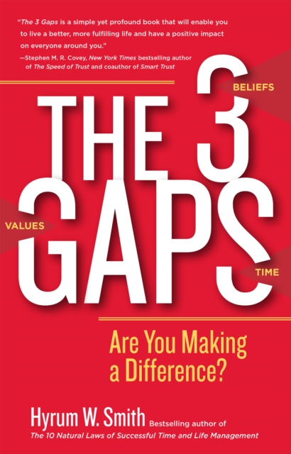 Book Cover for 3 Gaps by Hyrum W. Smith