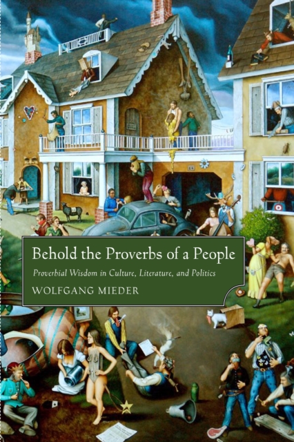 Book Cover for Behold the Proverbs of a People by Wolfgang Mieder