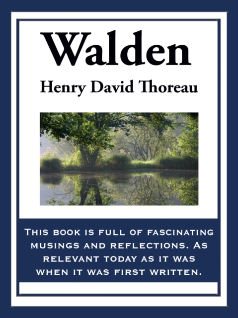 Book Cover for Walden by Henry David Thoreau