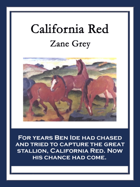 Book Cover for California Red by Zane Grey