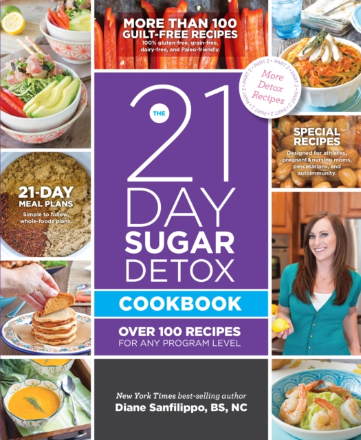 Book Cover for 21-Day Sugar Detox Cookbook by Diane Sanfilippo