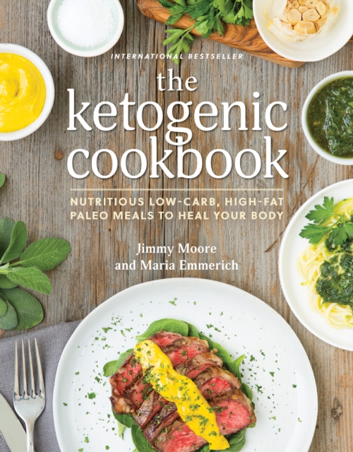 Book Cover for Ketogenic Cookbook by Jimmy Moore