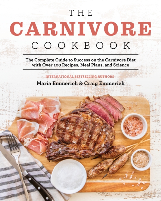 Book Cover for Carnivore Cookbook by Maria Emmerich