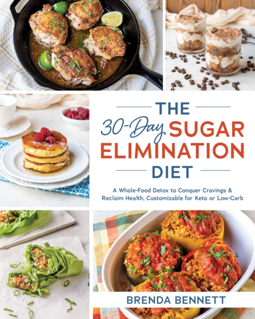 Book Cover for 30-Day Sugar Elimination Diet by Brenda Bennett