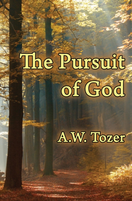 Book Cover for Pursuit of God by A.W. Tozer