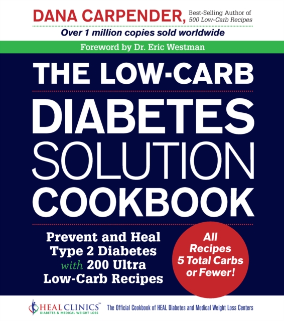 Book Cover for Low-Carb Diabetes Solution Cookbook by Dana Carpender