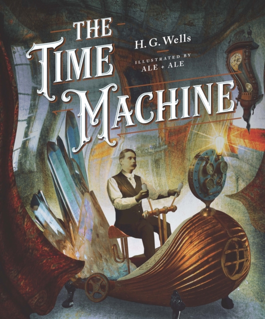 Book Cover for Classics Reimagined, The Time Machine by H. G. Wells