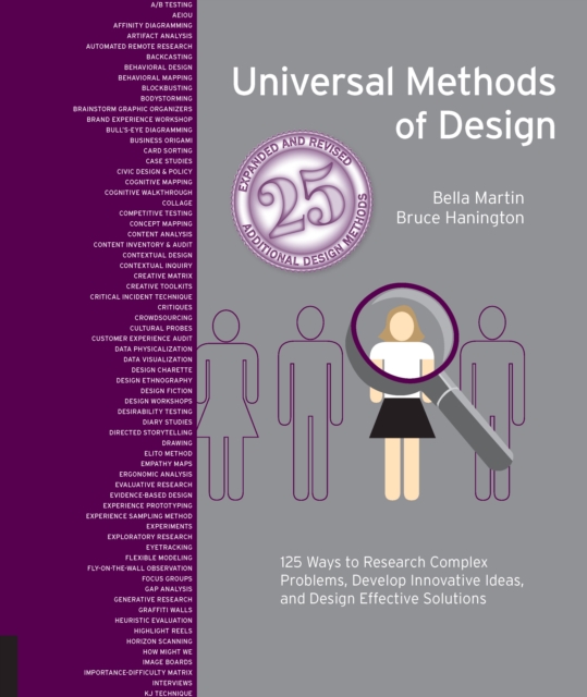 Book Cover for Universal Methods of Design Expanded, and Revised by Bruce Hanington, Bella Martin