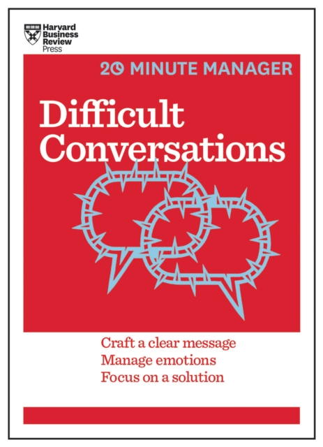 Book Cover for Difficult Conversations (HBR 20-Minute Manager Series) by Harvard Business Review