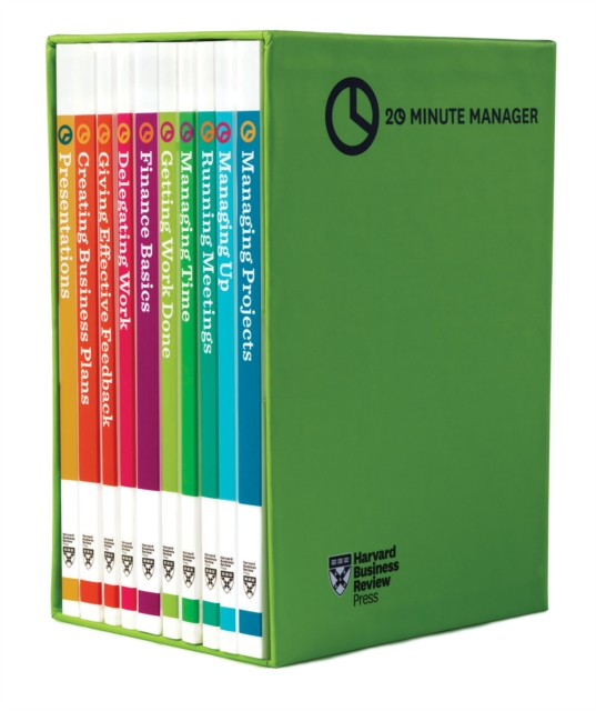 Book Cover for HBR 20-Minute Manager Boxed Set (10 Books) (HBR 20-Minute Manager Series) by Harvard Business Review