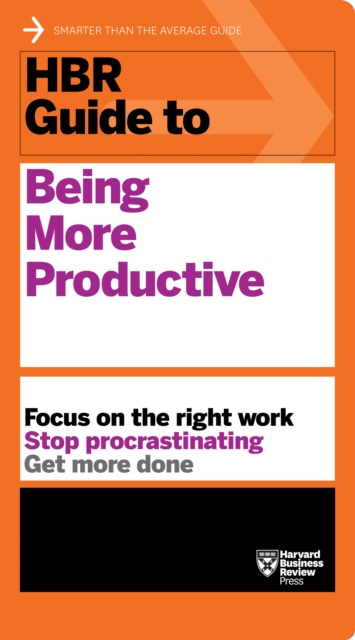 Book Cover for HBR Guide to Being More Productive (HBR Guide Series) by Harvard Business Review