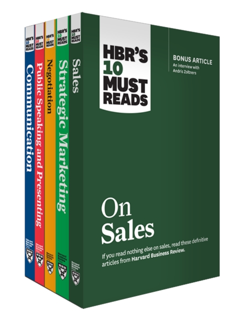 Book Cover for HBR's 10 Must Reads for Sales and Marketing Collection (5 Books) by Harvard Business Review