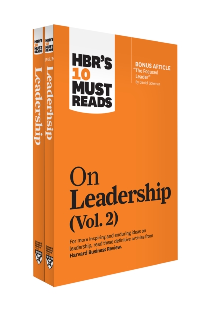 Book Cover for HBR's 10 Must Reads on Leadership 2-Volume Collection by Harvard Business Review