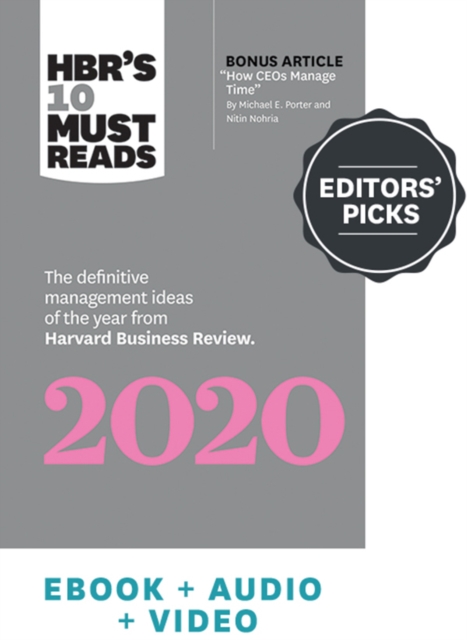 Book Cover for HBR's Editors' Picks 2020 by Harvard Business Review