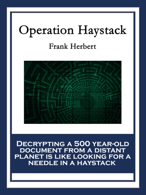 Book Cover for Operation Haystack by Frank Herbert