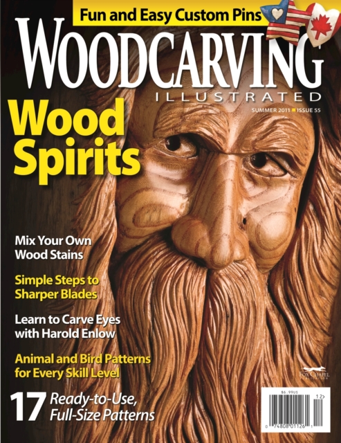 Book Cover for Woodcarving Illustrated Issue 55 Summer 2011 by Editors of Woodcarving Illustrated