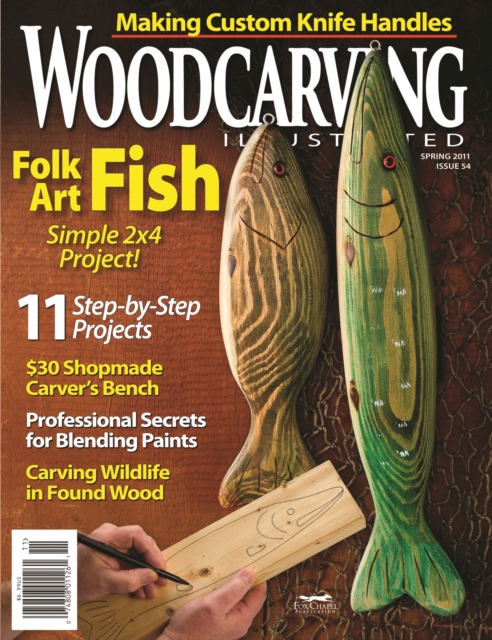 Book Cover for Woodcarving Illustrated Issue 54 Spring 2011 by Editors of Woodcarving Illustrated