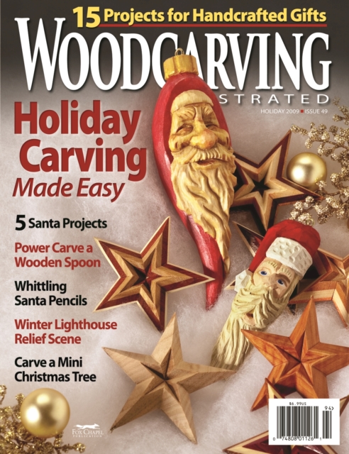 Book Cover for Woodcarving Illustrated Issue 49 Holiday 2009 by Editors of Woodcarving Illustrated