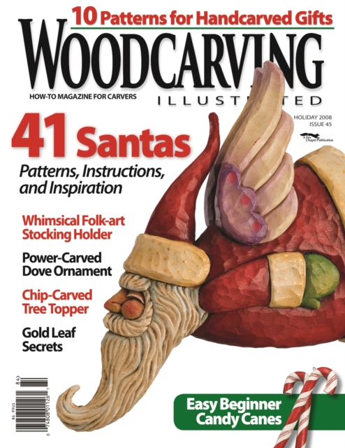 Book Cover for Woodcarving Illustrated Issue 45 Holiday 2008 by Editors of Woodcarving Illustrated