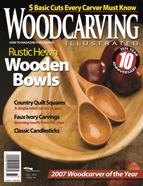 Book Cover for Woodcarving Illustrated Issue 40 Fall 2007 by Editors of Woodcarving Illustrated