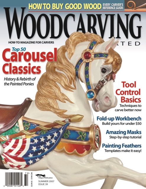 Book Cover for Woodcarving Illustrated Issue 39 Summer 2007 by Editors of Woodcarving Illustrated