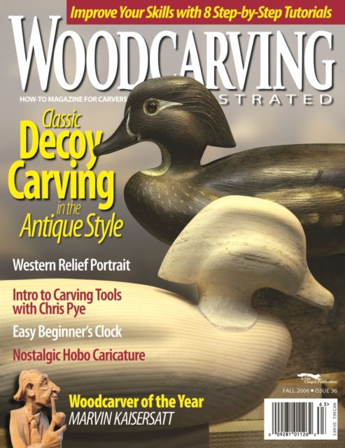 Book Cover for Woodcarving Illustrated Issue 36 Fall 2006 by Editors of Woodcarving Illustrated