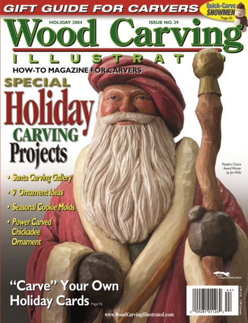 Book Cover for Woodcarving Illustrated Issue 29 Holiday 2004 by Editors of Woodcarving Illustrated