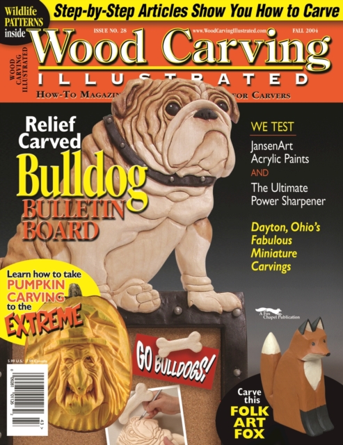 Book Cover for Woodcarving Illustrated Issue 28 Fall 2004 by Editors of Woodcarving Illustrated
