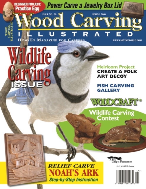 Book Cover for Woodcarving Illustrated Issue 26 Spring 2004 by Editors of Woodcarving Illustrated