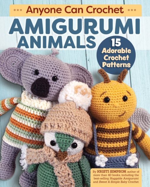 Book Cover for Anyone Can Crochet Amigurumi Animals by Simpson, Kristi