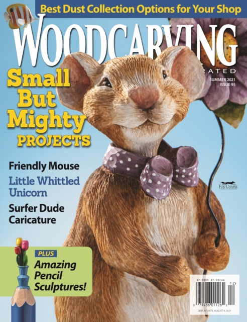 Book Cover for Woodcarving Illustrated Issue 95 Summer 2021 by Editors of Woodcarving Illustrated