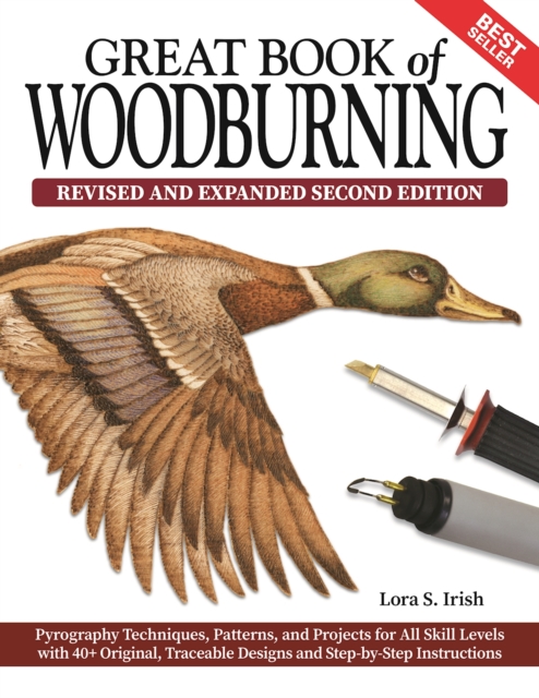 Book Cover for Great Book of Woodburning, Revised and Expanded Second Edition by Irish, Lora S.