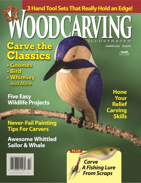 Book Cover for Woodcarving Illustrated Issue 99 Summer 2022 by Editors of Woodcarving Illustrated