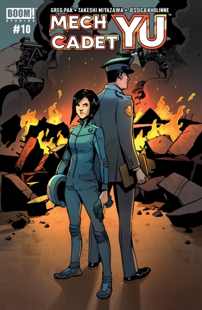 Book Cover for Mech Cadet Yu #10 by Greg Pak