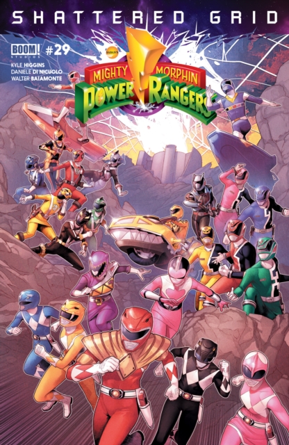 Book Cover for Mighty Morphin Power Rangers #29 by Higgins, Kyle