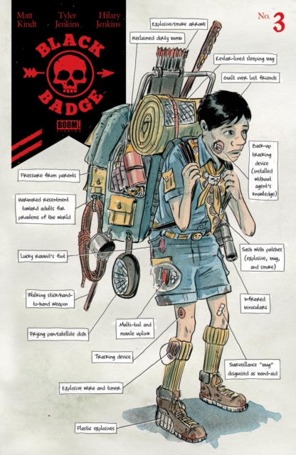 Book Cover for Black Badge #3 by Matt Kindt