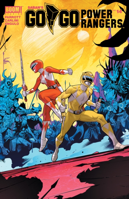 Book Cover for Saban's Go Go Power Rangers #14 by Ryan Parrott